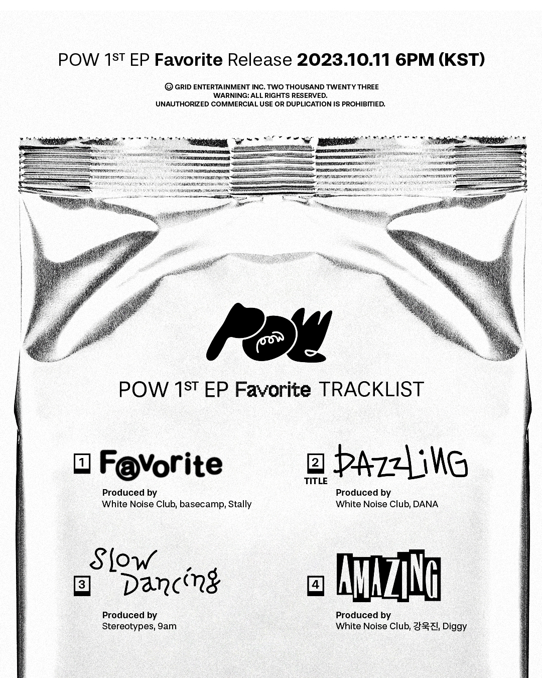 パウ pow dazzling amazing アルバム Favorite Amazon MusicでPOWの1st EP [Favorite]を再生する