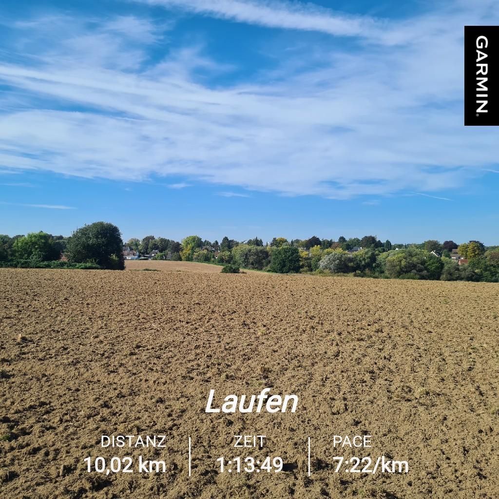 Schöner, gemütlicher Oktoberauftakt  bei herrlichem Wetter 🏃‍♀️🌞