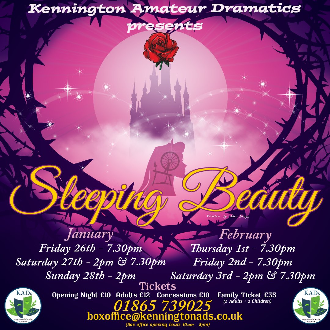 Here it is, this year's poster! 
And today the tickets go on general sale, please contact Kay in the box office for your tickets now!