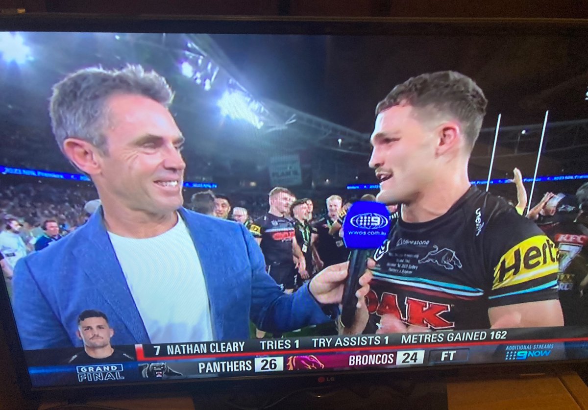 I_am_da_BOM's tweet image. “How come you never play that good during origin?”

#NRLGF #NRLGrandFinal  #NRLGrandFinal