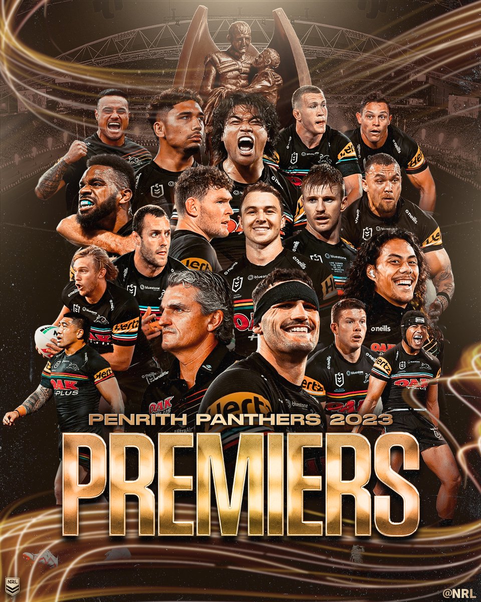 PREMIERS 🐾

#NRLGF