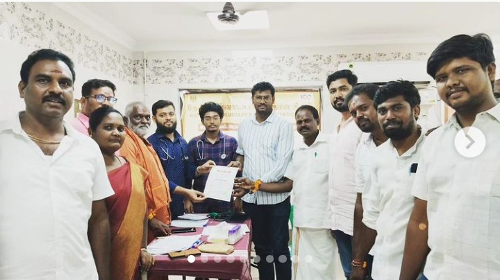 MMuniyandikumar's tweet photo. இன்று பாரத பிரதமர் நரேந்திர மோடி ஜி அவர்கள் பிறந்த நாளை முன்னிட்டு மதுரை மேற்கு மாவட்டம் பொருளாதார பிரிவு சார்பாக நடைபெற்ற மாபெரும் ரத்ததான முகாம் https://t.co/9GviYL7RET