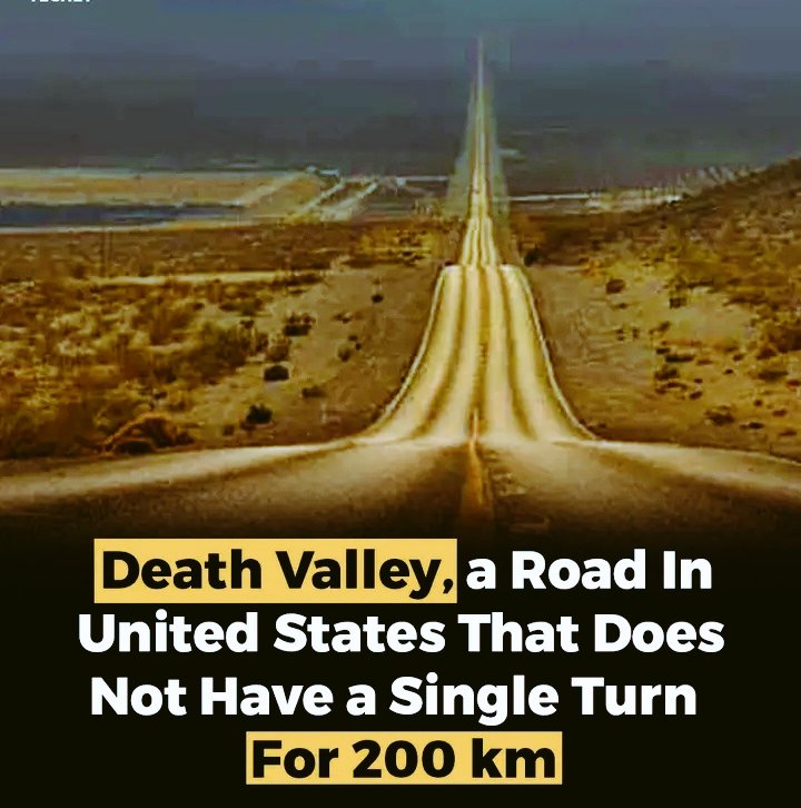 Did you know that in the United States, there's a road that stretches for a jaw-dropping 200 kilometers without a single turn? That's right, Death Valley boasts one of the most straight and mesmerizing highways you'll ever encounter.
#DeathValleyRoad #EndlessAdventure #ExploreUSA