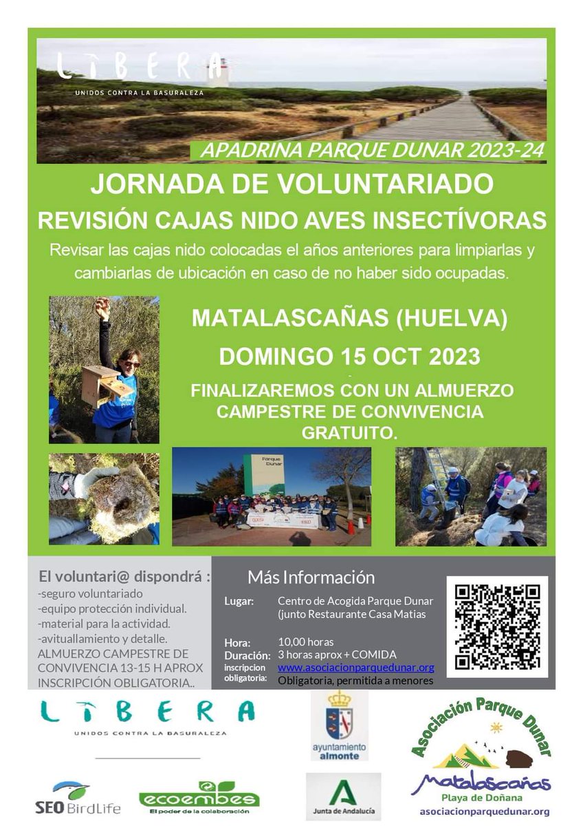 Asociación Parque Dunar de Matalascañas PDM (@asocparquedunar) on Twitter photo 