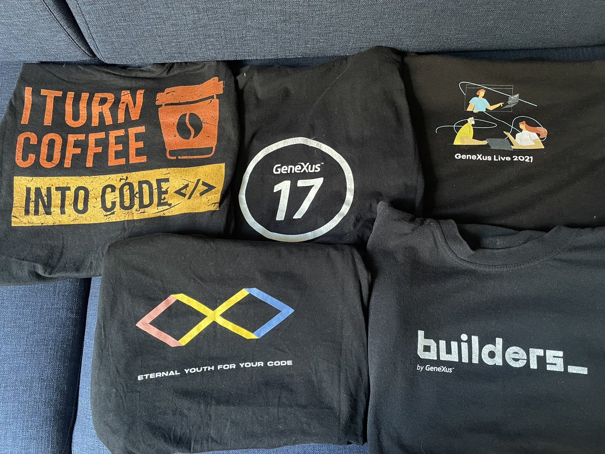 Outfit pronto para los 5 días de evento #devoxx
#GeneXus presente en Amberes.