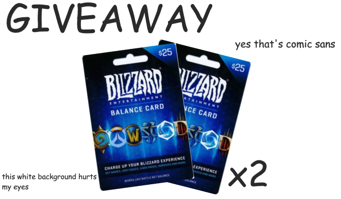 nikobeckwith's tweet photo. Here's the link to be in the draw to win one of the TWO $25 Blizzard Gift Cards thanks to all the support from my Subathon last week!

[Look under this tweet!] https://t.co/nlCv3f0lRJ