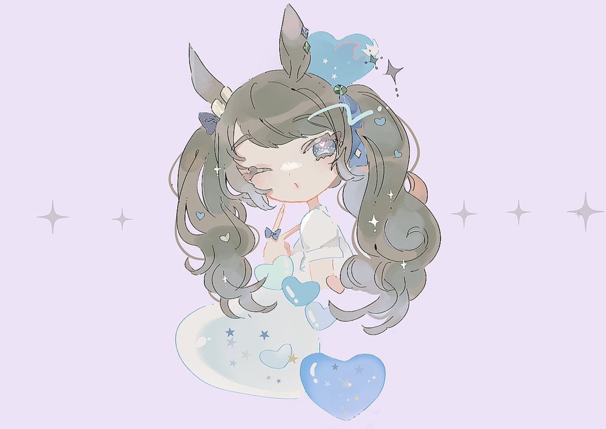 p_bani2's tweet photo. #ウマ娘
#トーセンジョーダン
💅💙✨ https://t.co/gFTxfes5am
