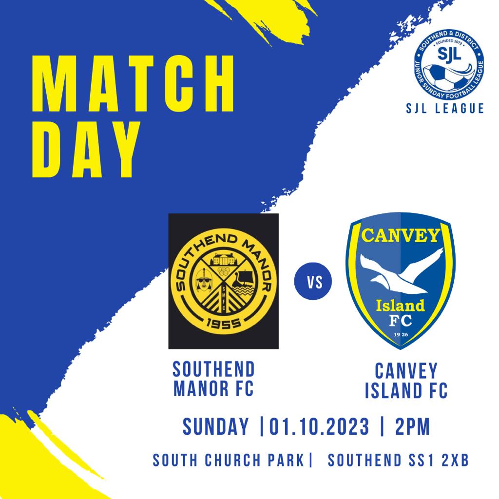 Good test coming up for the boys today against a  strong Southend Manor side. Looking forward to this one!