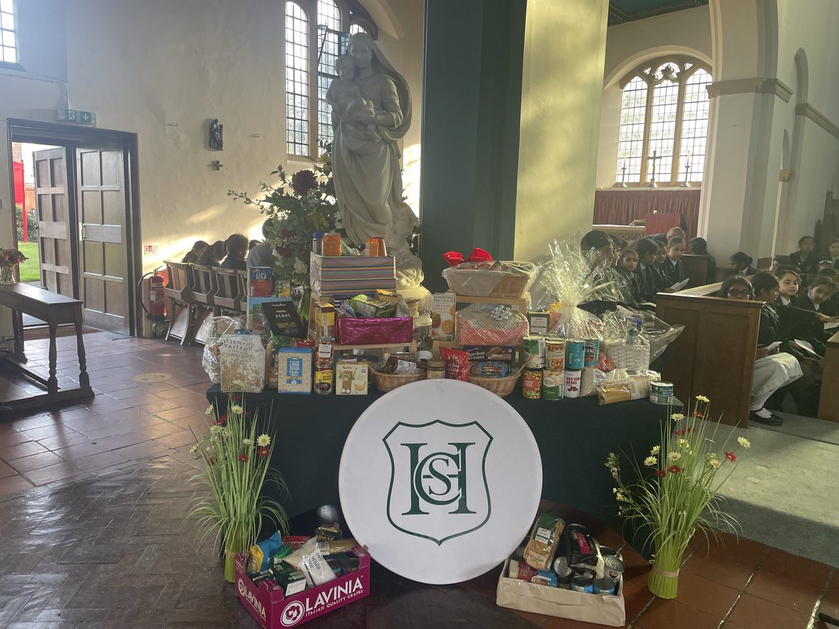 Thanks to all the parents @StHelens_Prep for the wonderful food donations as part of our Harvest celebrations. <a href="/salvationarmyuk/">The Salvation Army</a> <a href="/Hillingdon/">Hillingdon Council</a>