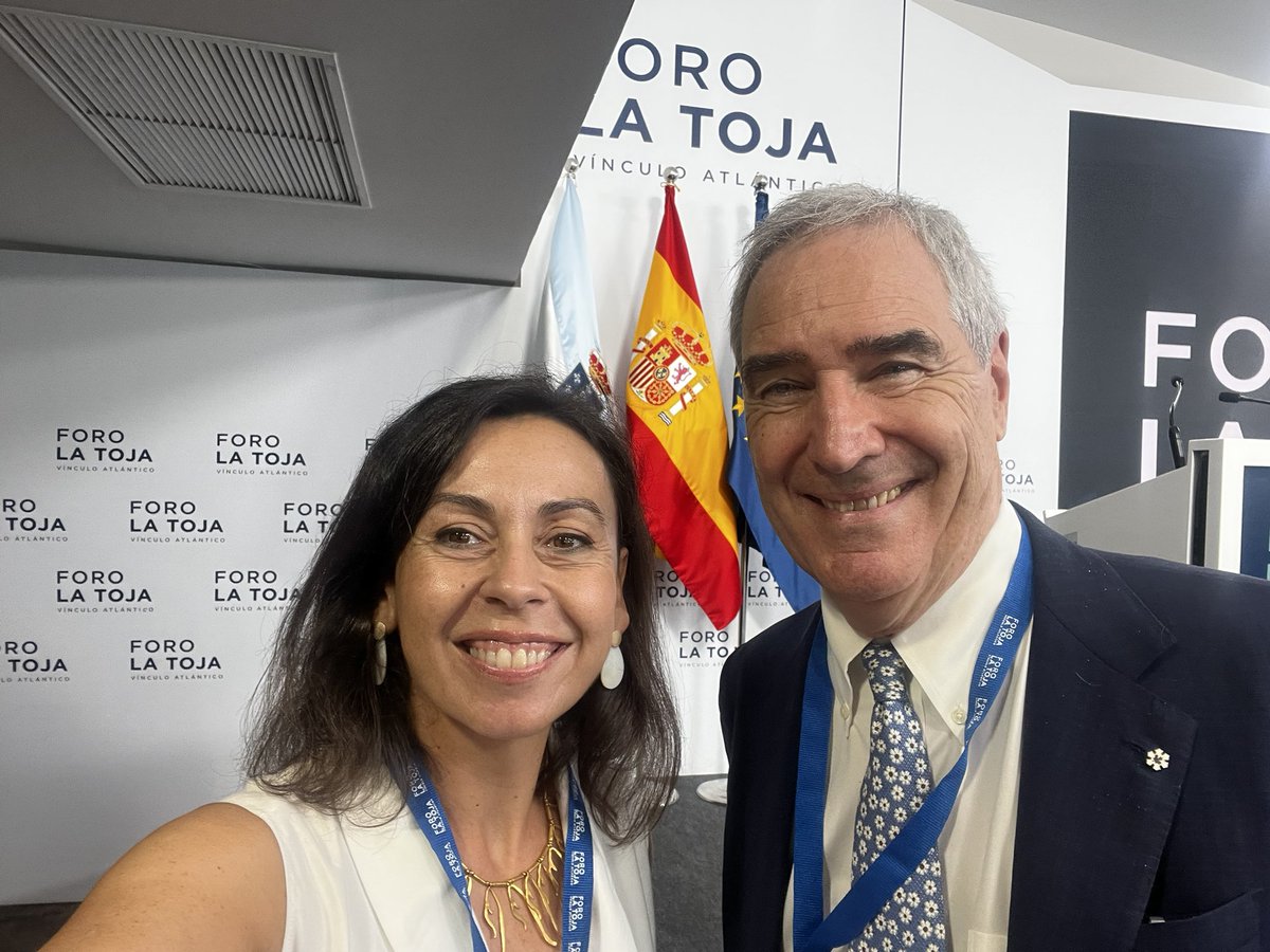 Beautiful and inspiring words by <a href="/M_Ignatieff/">Michael Ignatieff</a> at #ForoLaToja23  “To have hope is to anchor your life in a sense of being part of a human project receding into deep time and continuing when we are long gone”. One of our most beloved professors <a href="/Kennedy_School/">Harvard Kennedy School</a> <a href="/Harvard/">Harvard University</a> <a href="/HKS_Spain/">Harvard Kennedy School Spain Alumni Network</a>