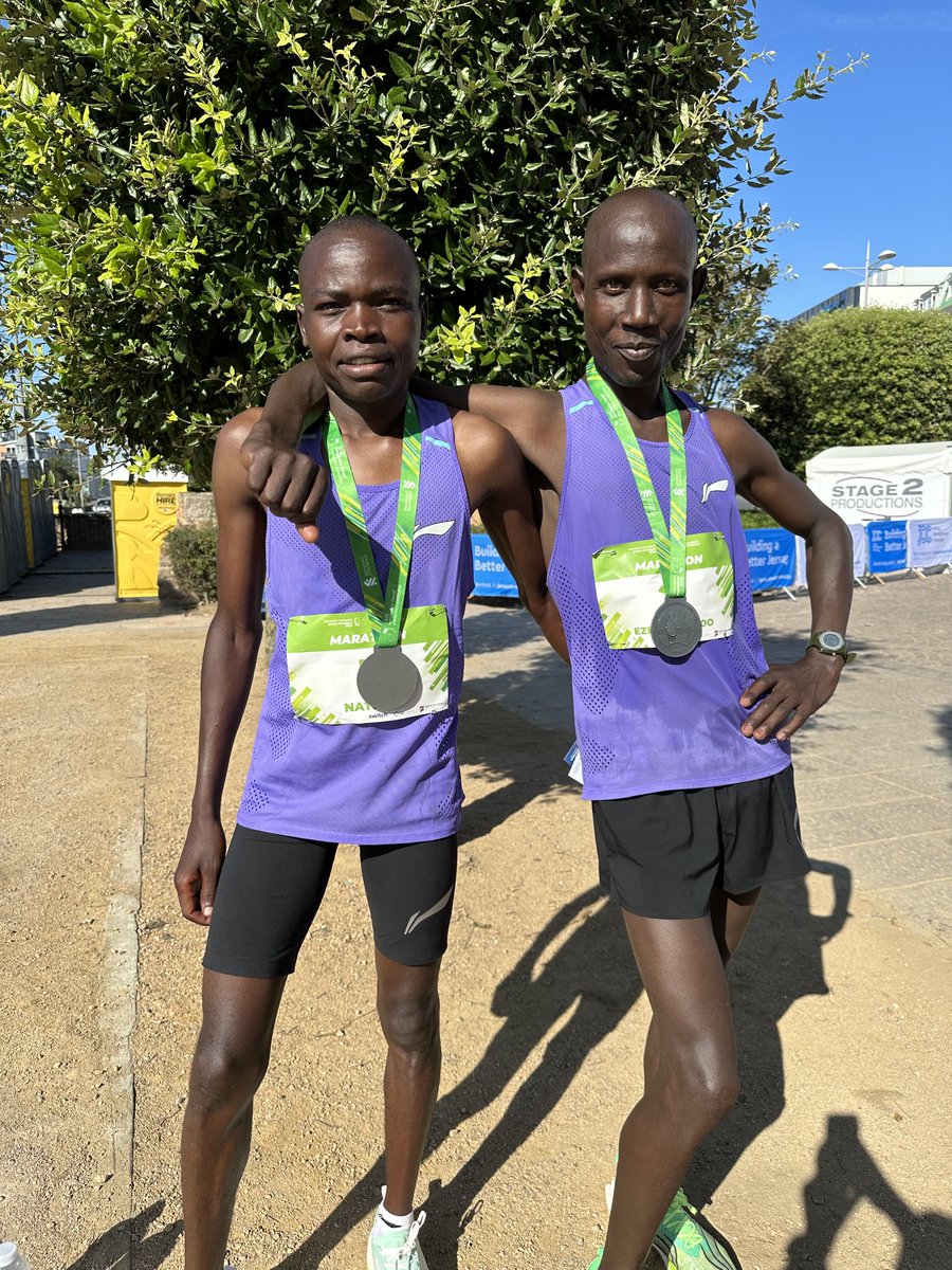 Worthy winner and second place men’s runners 👏👏