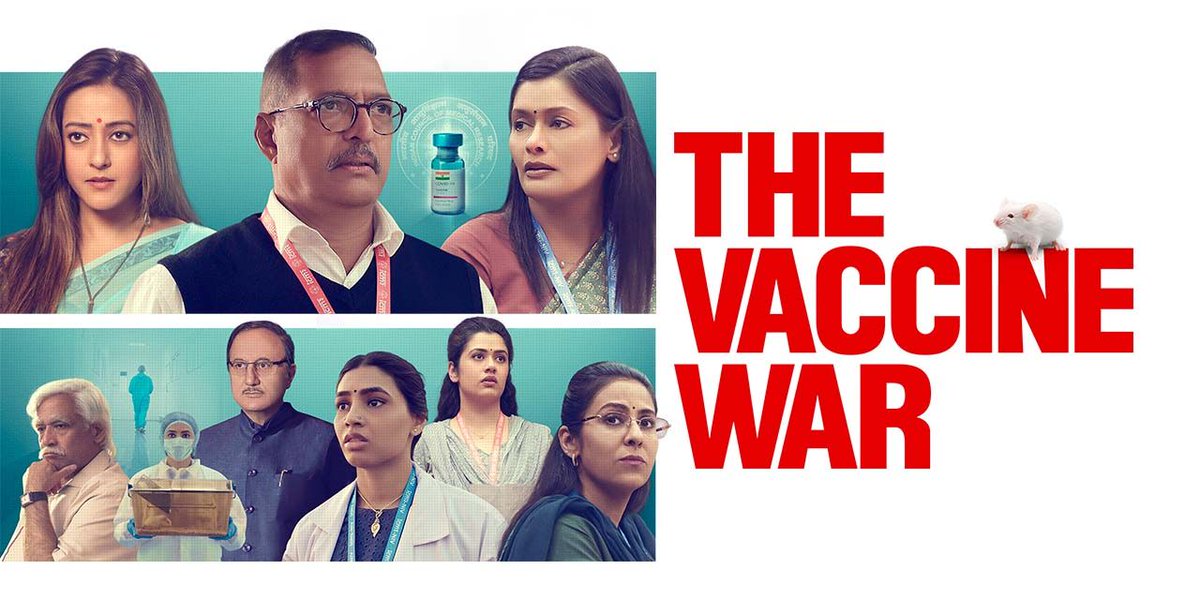 #TheVaccineWar deserves all the appreciation for portraying the difficult but successful journey of our #Scientists , #healthworkers of #India during the #COVID19 pandemic.
It is a must watch #movie for entire #world .

#IndiaCanDoIt #CovidVaccine #VaccineWar @vivekagnihotri
🇮🇳💪