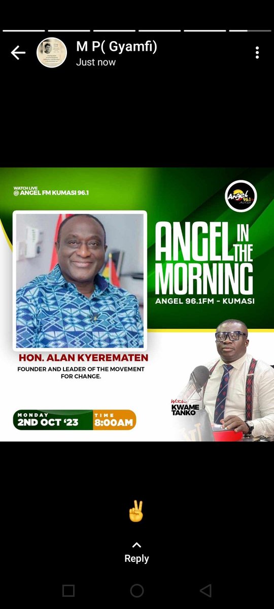 PAPADAT1's tweet photo. Make a date with us.
Ur questions and suggestions are welcome on Whatsapp/sms 0555798814
@gyaigyimii 
@okt_ranking 
@OseiAmbassador 
@SaddickAdams 
@ https://t.co/pa512w8keS