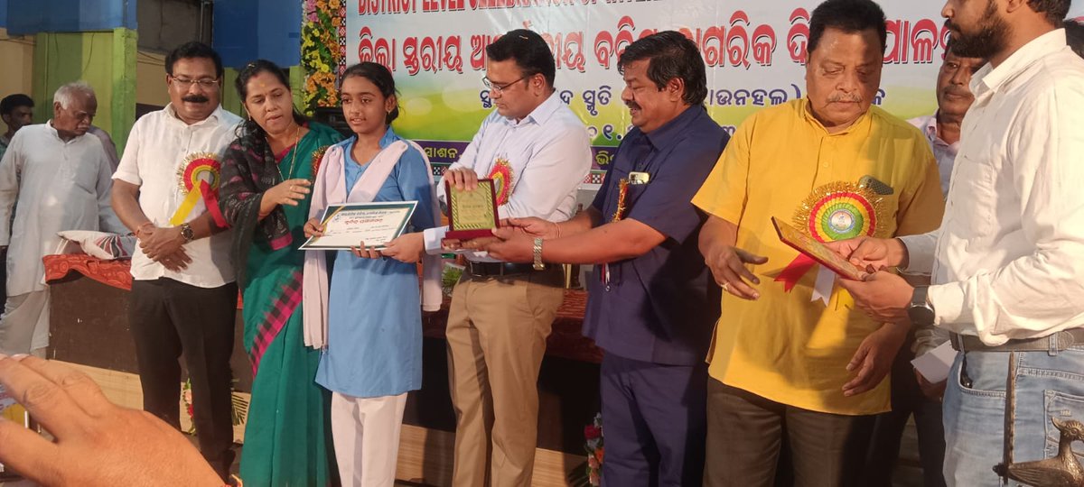 16 nos of senior citizens were felicitated and 6 nos of students were awarded for art and debate competition.