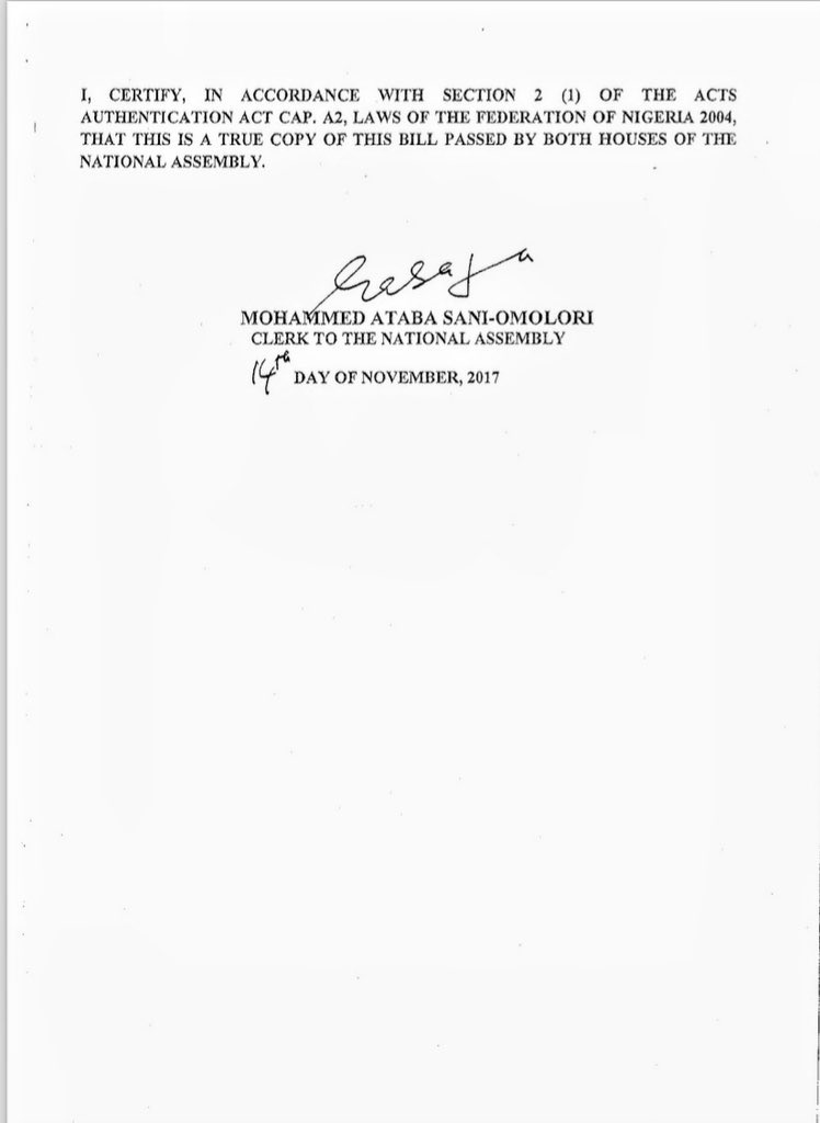 Abdyekeen_Bash's tweet photo. The Compulsory Treatment And Care For Victims Of Gunshot Act, 2017, was proposed by Dr. Abubakar Bukola Saraki led 8th Senate, and was assented to by then President Muhammadu Buhari.

That piece of legislation was introduced to protect Nigerians who have been victims of violence of any form.

The Maitama General Hospital erred in its decision not to provide emergency care to Late Greatness Olorunfemi.

I strongly call on the Ministry of Health, to sanction the leadership of the Maitama General Hospital for violating this very law.