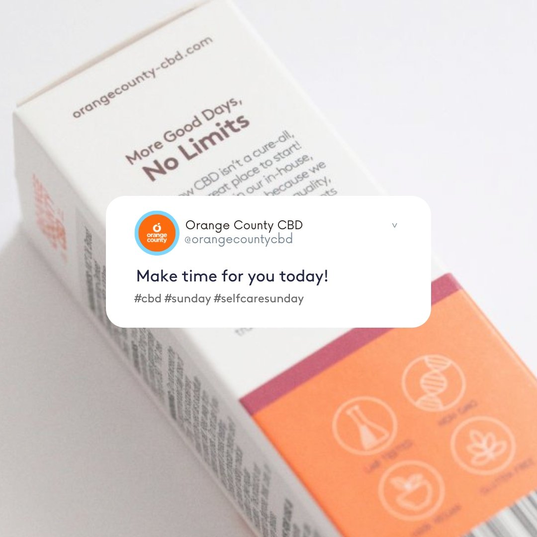 Hello, Sunday 🧡 Today is International Coffee Day, so why not add your CBD oil to yours? #cbdrecipes #InternationalCoffeeDay ☕️