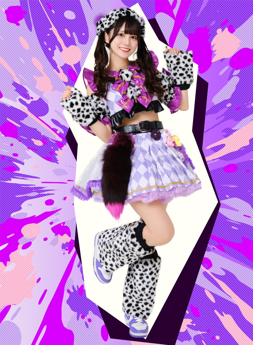 SpslashOfficial's tweet photo. ,+:｡☆\\\新ビジュアル公開///.*・+｡

5️⃣星川明日美　ASUMI HOSHIKAWA
2003.4.12 20歳

🧸くま　パープル担当💜

【100RTで次のメンバー公開❣️】

#スプスラッシュ

𓃠𓃡𓃝𓃘𓃗𓃒𓃬𓃩𓃯𓃰𓃱𓃲 https://t.co/O30w5usFhP