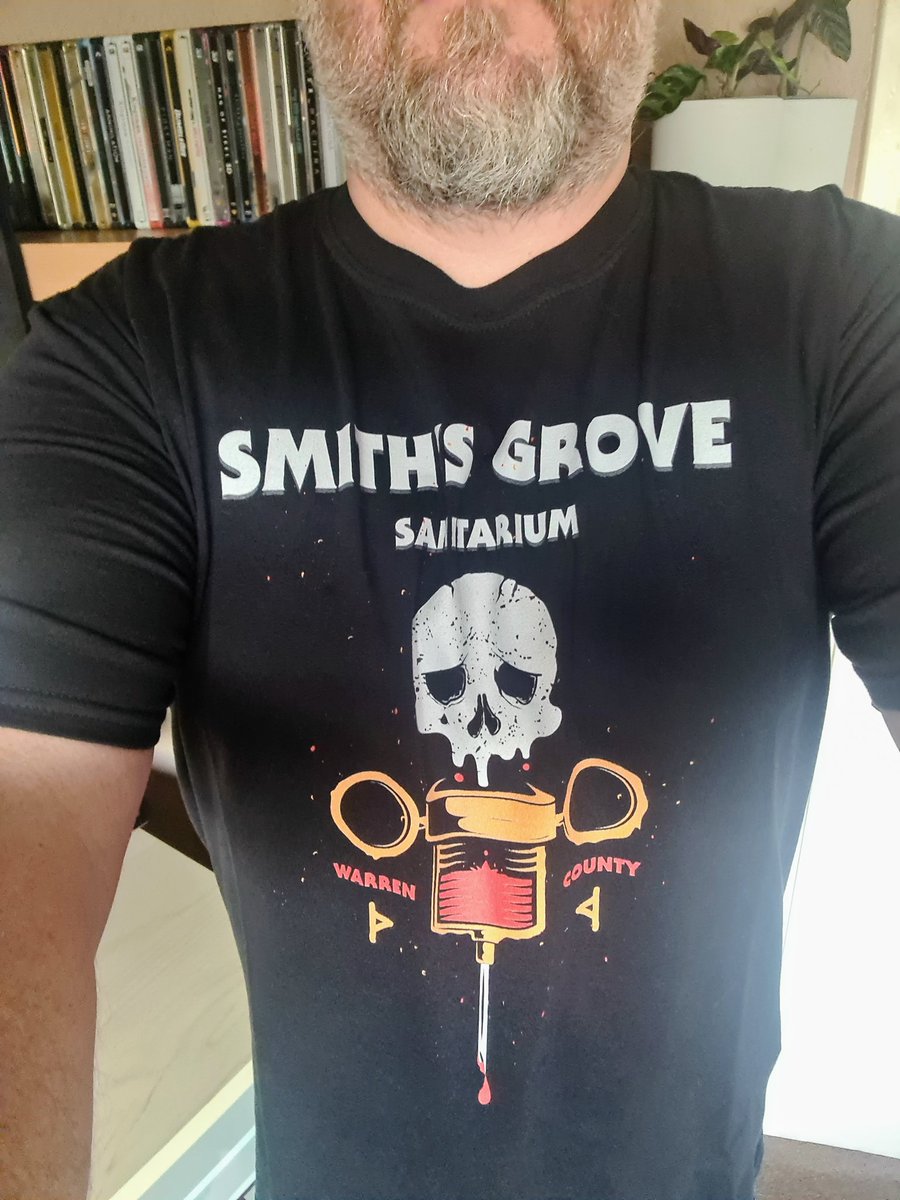 mikeycubed's tweet photo. And first tee for #Shocktober thanks to the amazing @deadgoodtees 🎃

#DeadGoodTees #Halloween #HorrorTees https://t.co/4W1zCQFu4m