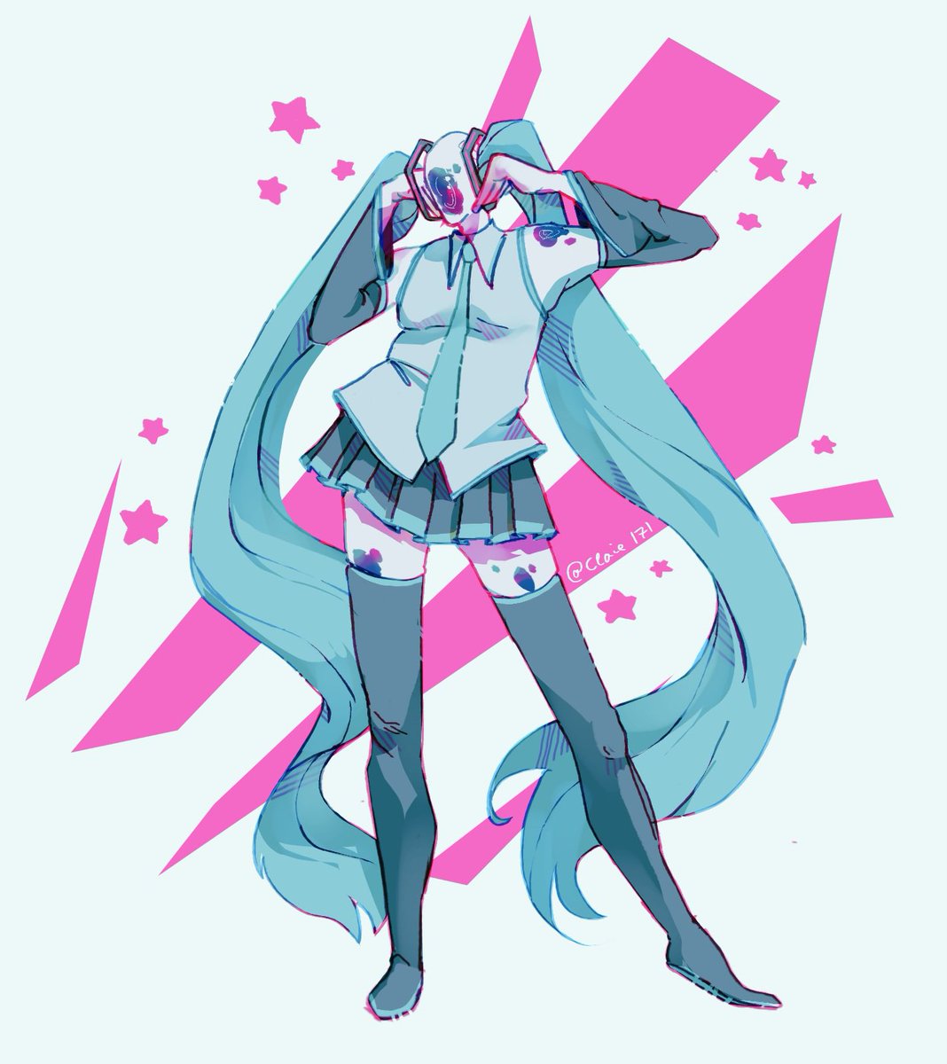 HATSUNE MIKU⁉️⁉️⁉️ #TheSpot #HatsuneMiku #atsvfanart #atsv