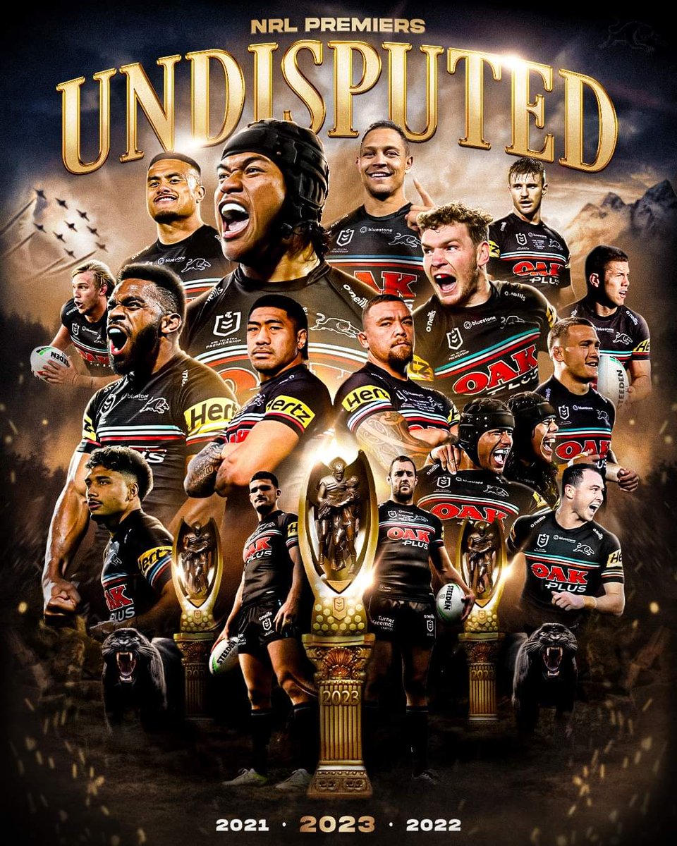 9 Pasifika are NRL Premiers in 23*! 🇫🇯🇳🇿🇼🇸🇹🇴