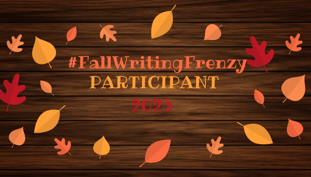 Yup, I did it! Thank you @KaitlynLeann17 for this! #Goodluck to everyone and thank you, #judges & #donors. @ebonylynnmudd @Ms_Holliday93 #FallWritingFrenzy you got until the 3rd! @AndrewAllsop1 @k_m_doss @carrenjao @DianaMWrites @katie_mcenaney