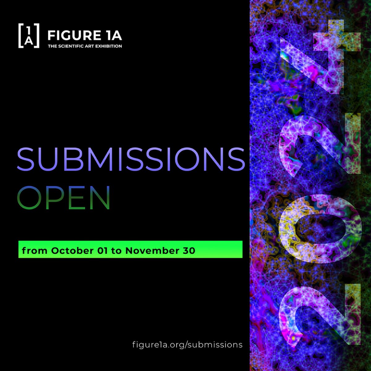 The 2023 submissions are now open! Head to figure1a.org/submissions and follow us for more details about this year's special theme.. . Poster design @Caelmc . #figure1a #figure1a2023 #sciart #scicomm #science #art #technology #exhibition #competition