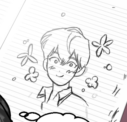 <봉구꽃 >봉구 방에 붙여진 포스터는 센과 치히로의 행방불명 / 디즈니 애니메이션 '밤비' 센과 치히로의 행방불명은 밤비가 좋아하는 영화라고...