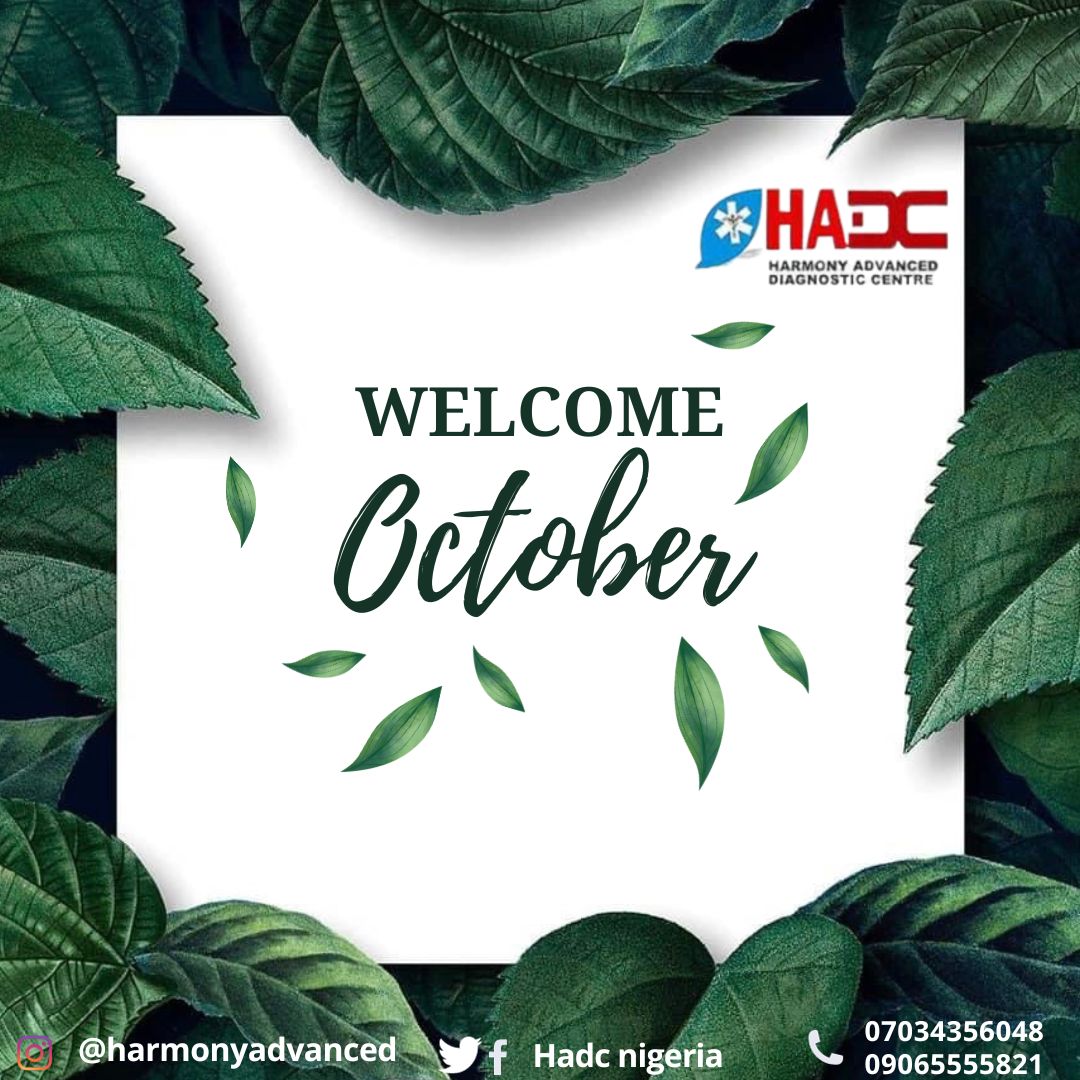 HadcNigeria's tweet photo. Happy New Month to you all.
#octoberfirst #hadcilorin #medicaldiagnostic https://t.co/KPCVIjPDA5