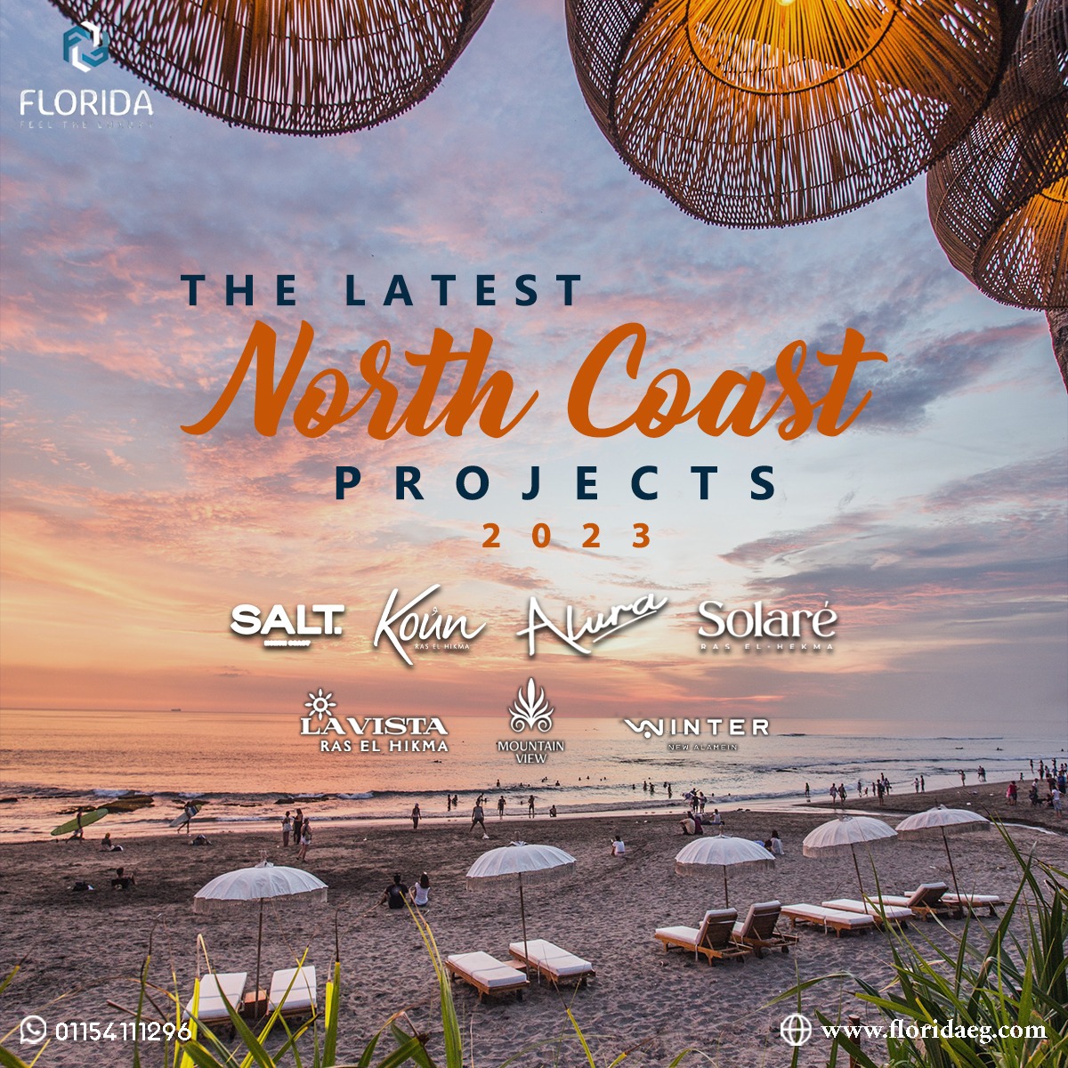 FLD_EG's tweet photo. At the Ending of Year..
Here you are the latest North Coast #projects in 2023!
Find out more #information through our agents : 01154111296
#florida_real_estate #realestate
#yourhome  #Sahel #North_Coast
 #فلوريدامستشارك_العقارى #مستشارك_العقارى https://t.co/3kItEySWNh