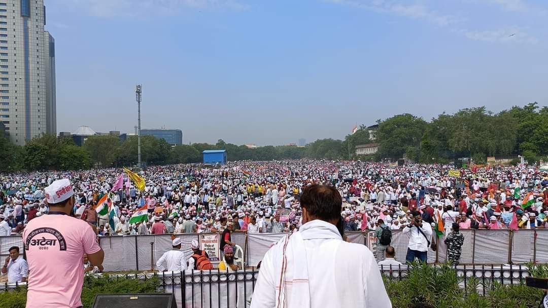 Triloki11713124's tweet image. दिल्ली के रामलीला मैदान में इतिहास बन गया देश की आज़ादी के बाद देश के शिक्षक कर्मचारी इतिहास की सबसे बड़ी रैली हुई..🚩🇮🇳

#पुरानी_पेंशन_हक_हैं_लेकर_रहेंगे 🚩🚩

#opschallenge 

#OPS_RALLY_DELHI_CHALO 

#रामलीला_मैदान 

@Aamitabh2 
@PMOIndia 
@AmitShah 
@BJP4India