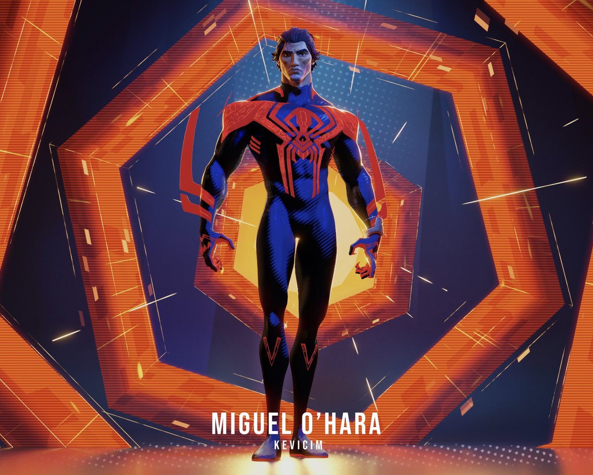 kevicim's tweet photo. Hey guys, it's been a while since I last posted. So here's my fan art version of Miguel O'Hara from Spider-Man:
Across the Spider-Verse! I made this with Blender :)🕷️

#b3d #blender #blendercommunity #ATSV #Miguelohara #fanart https://t.co/qbwaJs5Lso