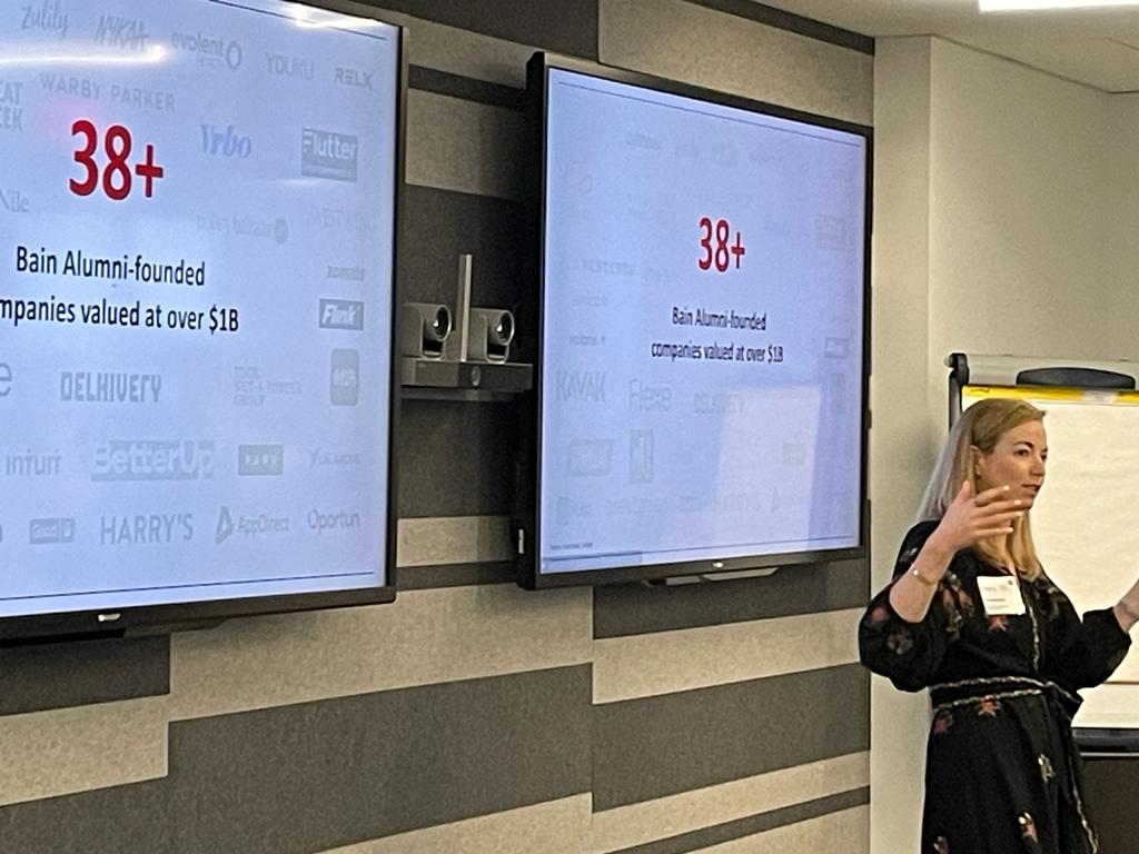 MiadeKuijper's tweet photo. Congratulations Bain with alumni “Future Back Ventures” fund. Great launch celebration at Bain Boston HQ. #venturecapital #startups #investment #entrepreneurship #business #innovative #Bain #Baincapital @BainandCompany @BainCapVC @BainCapital https://t.co/wdvyZjJMkv