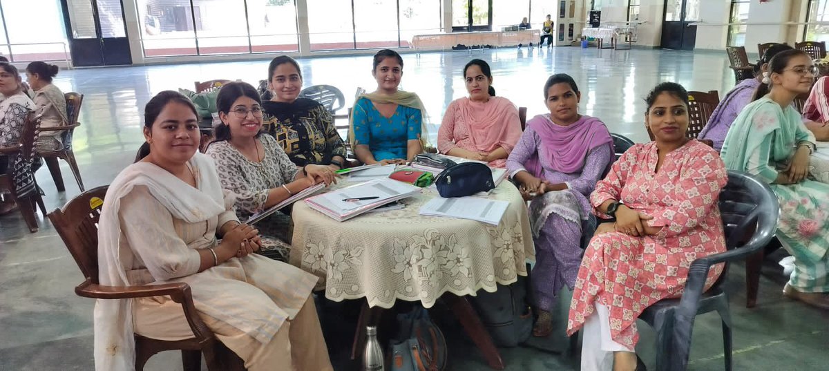 Resource Person for One-day Capacity Building Programme by #COEChandigarh.
Date: 30th September2023
Time:9am to 4pm
Topic: Happy Classroom
Venue: #DoabaPublicSenSecSchool Parowal 
Participants: 60 Educators 
Co-Resource Person : Sharmila Nakra #SDG4 <a href="/KnpsIndia/">KNPS Phagwara India</a>