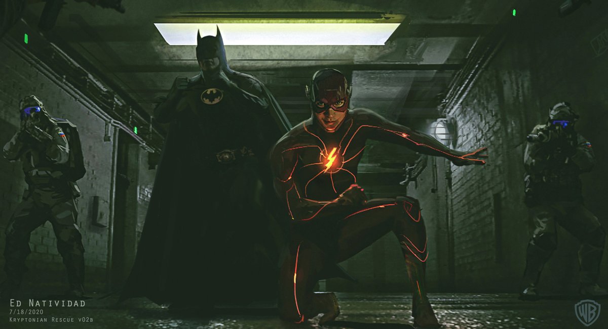 TaurooAldebaran's tweet image. Concept art for #TheFlashMovie by Ed Natividad.