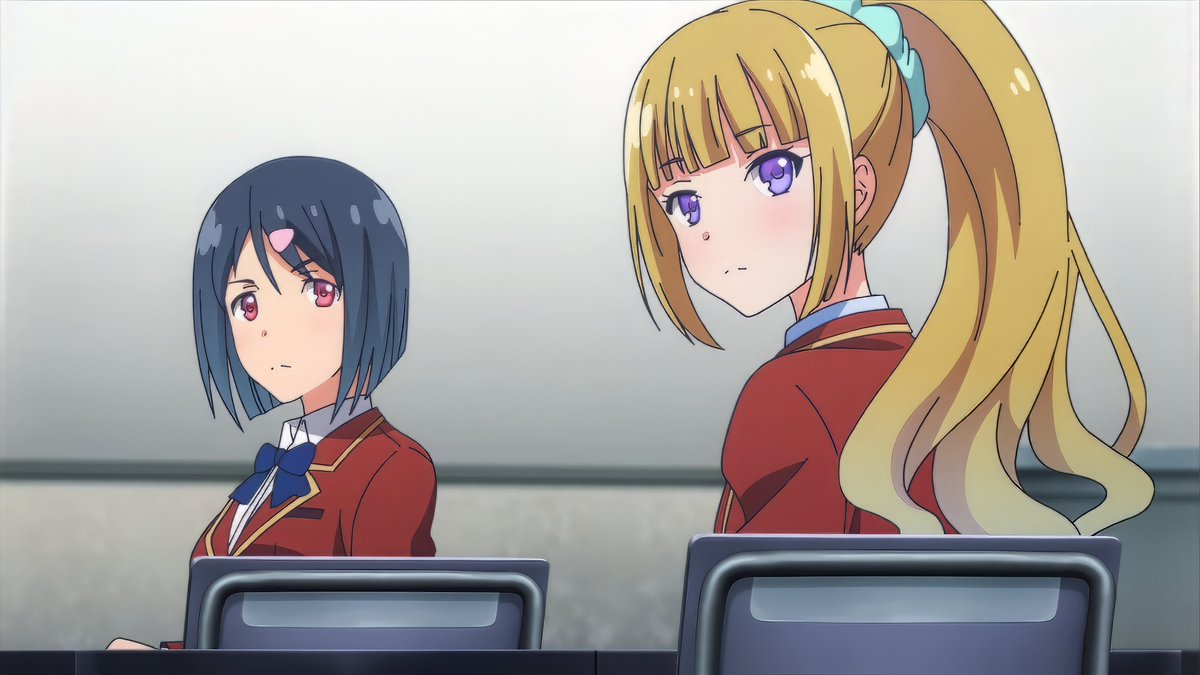 darapogu56199's tweet photo. shinohara💜 ||   Karuizawa💛,  Follow for more HD pics and edits
  
Anime -Classroom of the elite    
Episode 1   

 #anime #ClassroomOfTheElite #ayanokoji #horikita #kei #ichinose #kushida #ryuen #sudo #koenji #sakayangiarisu https://t.co/zrpvteL2Ij