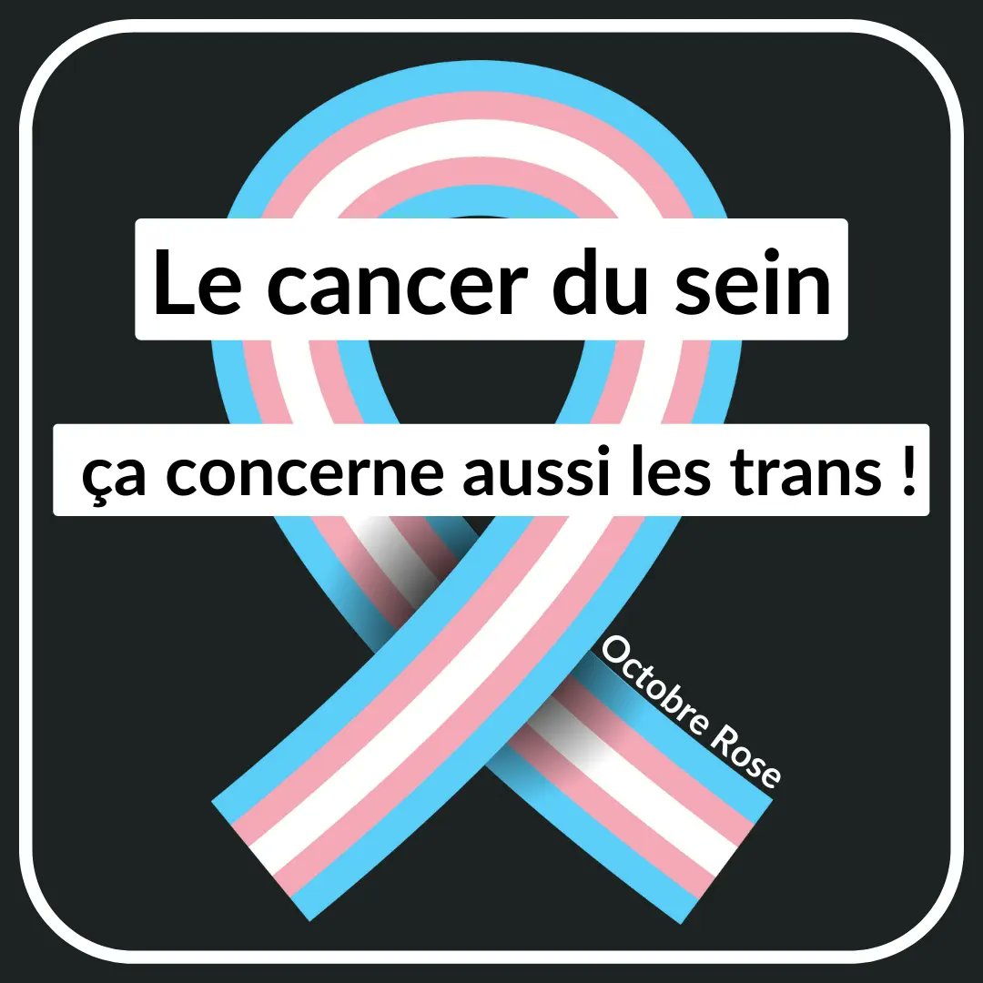 Le cancer du sein, ça concerne aussi les trans !

Octobre Rose.