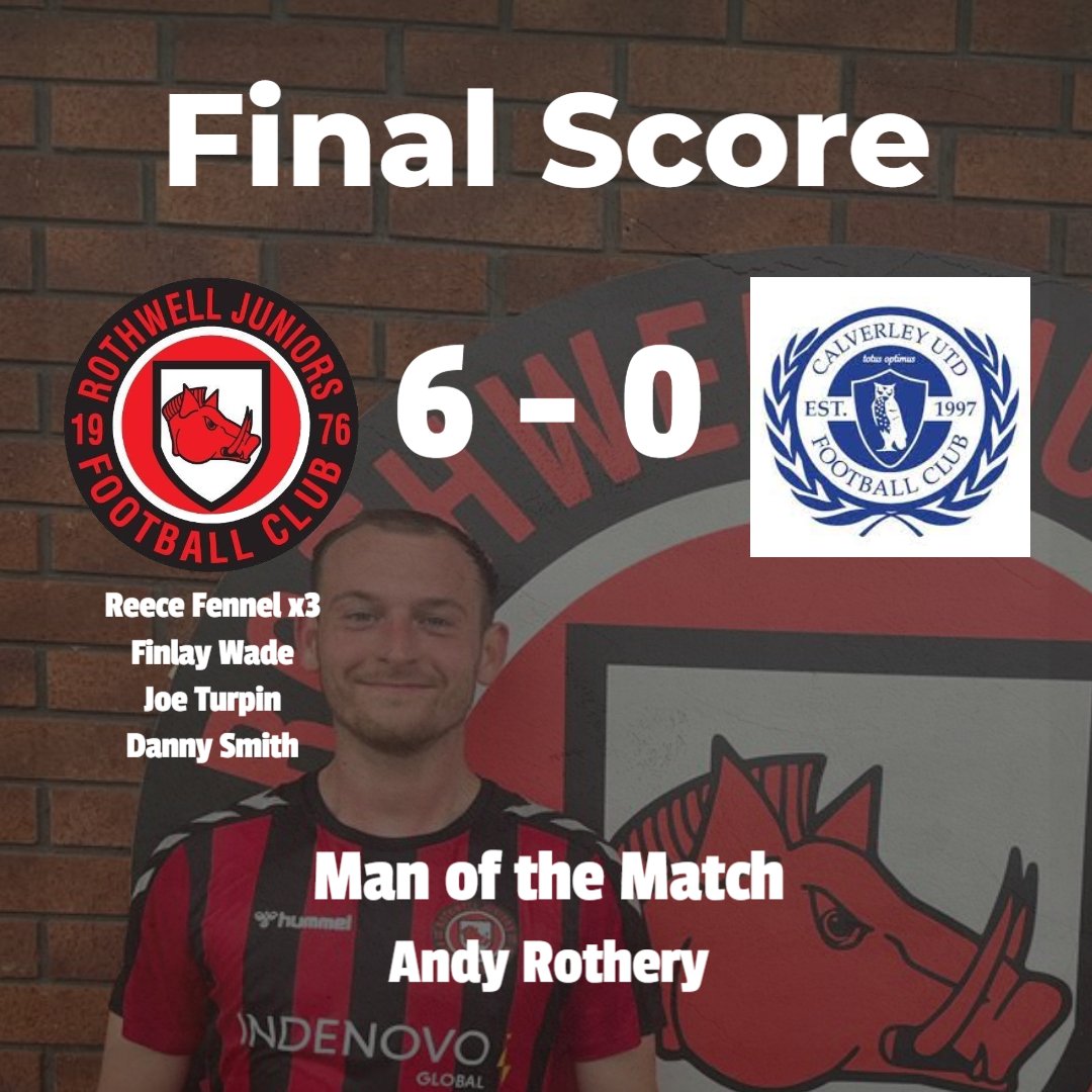 The First team needed to respond well yesterday after a couple of bad results. 
We put a good shift in and showed lots of quality to come out comfortable winners at home against <a href="/FcCalverley/">Calverley United FC</a> in the league cup.

On to the next round!

#UpTheHogs