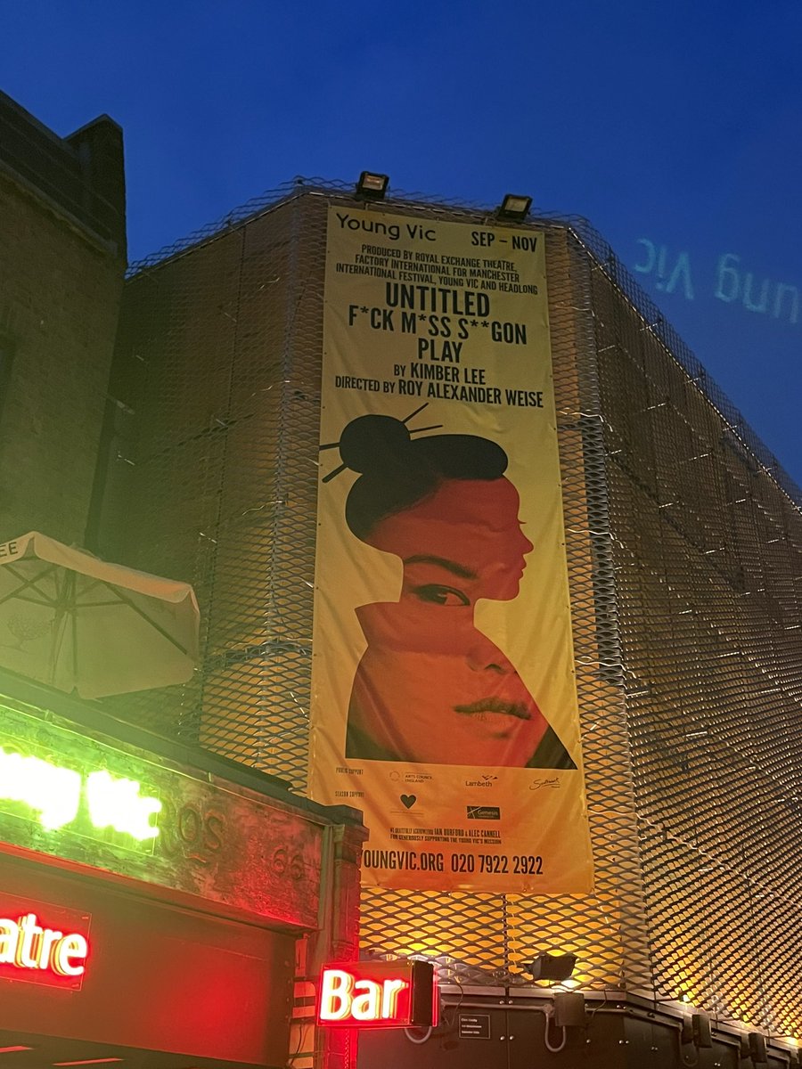 XineYaoPhD's tweet image. For #MidAutumnFestival2023 I went with a friend to see Kimber Lee’s delightful &amp;amp; hilarious 

Untitled F*ck M*ss S**gon Play 

@youngvictheatre 

🥮🥮🥮🥮

#youngvic #untitledfuckmisssaigonplay