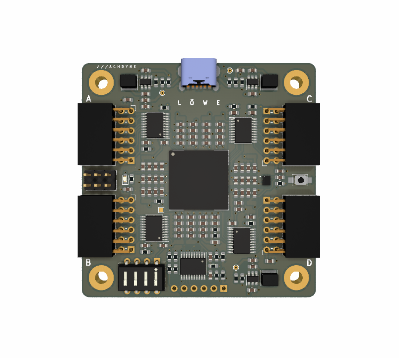machdyne's tweet photo. Löwe is a simple open-source #FPGA development board for #GateMate FPGAs. 🦁 https://t.co/92mTXvPhjA https://t.co/zjO5m2FeW2