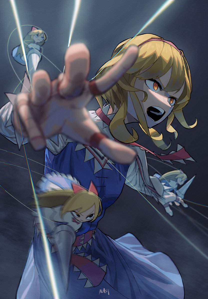 リメイクしたいやつシリーズ②
アリス・マーガトロイド

またかっこいい感じで描きたいです！