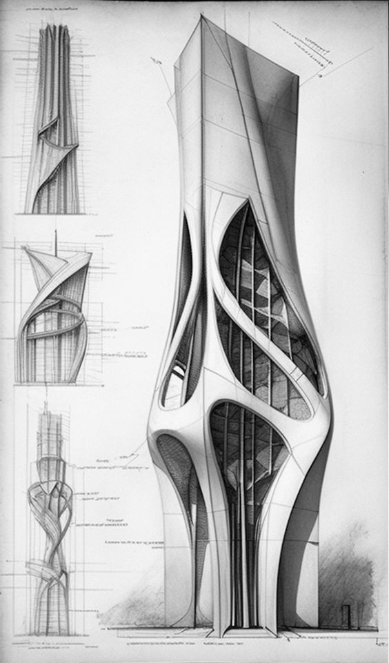 NEWERA202278842's tweet image. architectural sketches  #housedesign #housedesignideas #art #neo #house #car #architecture