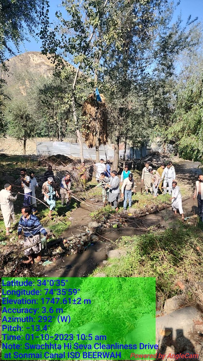 ExEnIrrigation's tweet photo. Swachhata Hi Seva (SHS) at Irrigation Division Ompora
@DC_Budgam @dicbudgam @anbreenanjum https://t.co/x9CUBRBoUw