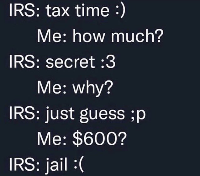 <a href="/NoContextHumans/">Out of Context Human Race</a> Taxes