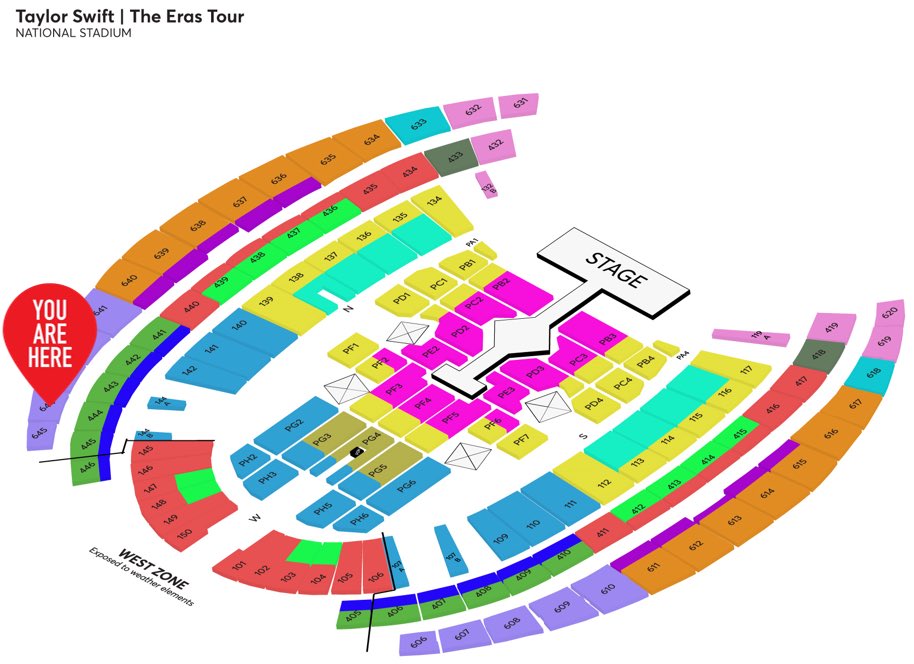 easykims's tweet photo. WTS Want to Sell
Taylor Swift Eras Tour Singapore
Day 3 / March 4, 2024 / 6PM
National Stadium

Cat 6
Section 644
Row: J
Seat: 54

RFS: Got better seats
50% DP &amp; contract by Oct 31
Full payment February once tickets deliver

RFS: New seats
DM for offers

#ErasTourtickets https://t.co/US2RN6G4D0