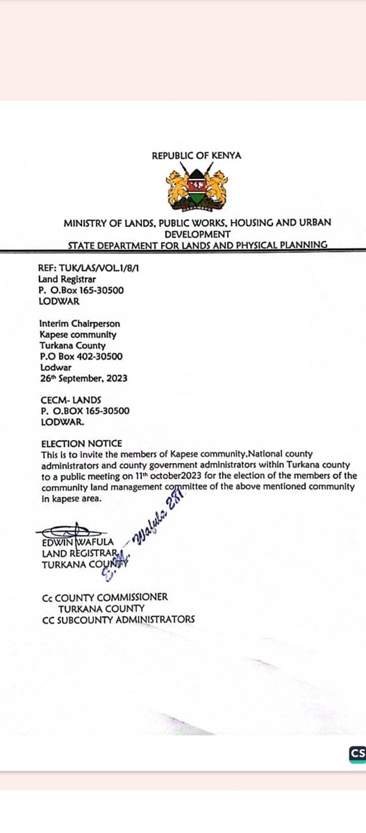 Now Kapese and Loperot Communities of Turkana are stepping to the third step of Community Land Registration. Courtesy of ATUDIS <a href="/AriongL/">Geoffry Ariong</a>, KOGWG, and Turkana Extractives Consortium (TEC).
#AtudisCLRAN project
#IndigenousPeopleLandRights