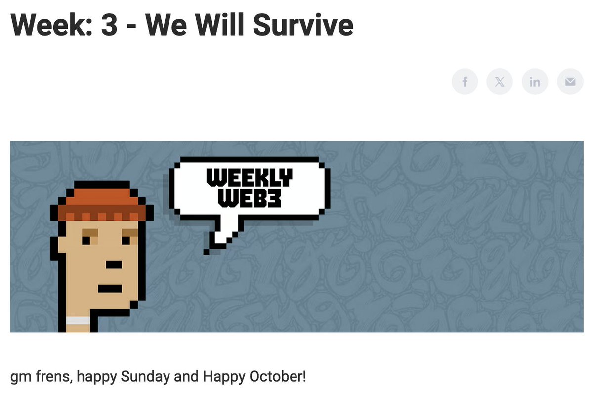serc1n's tweet photo. 3 hours to get your #WeeklyWeb3 to your inbox ❤️ https://t.co/6oh2R9xV8v