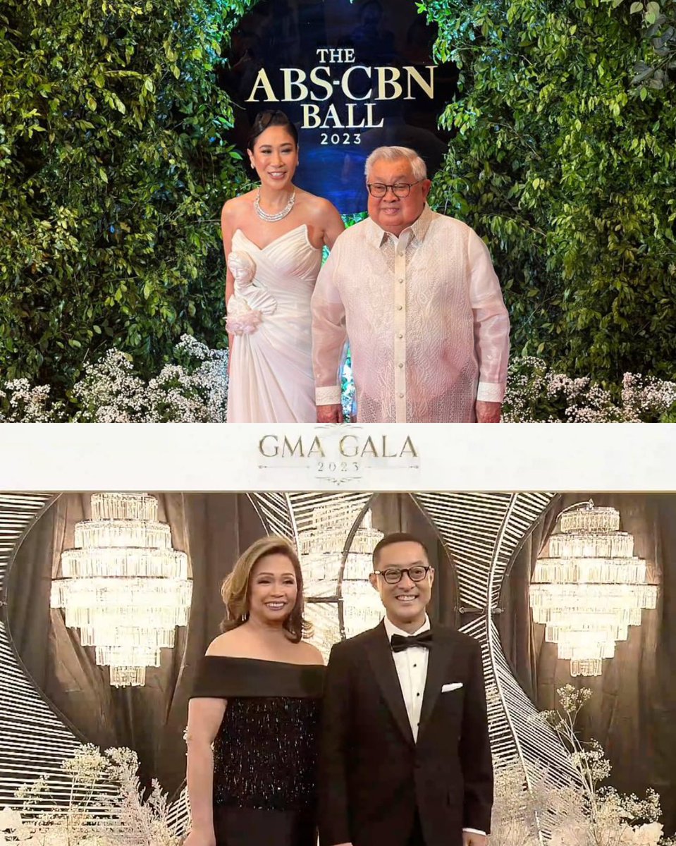 THE WORLD IS HEALING! 🌈❤️💚💙

We're witnessing history at the #GMAGala2023 
#ABSCBNBall2023