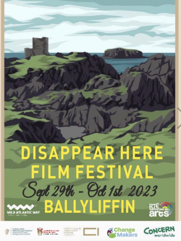 #CharliesFreedom, written by <a href="/Carolyounghusba/">Carol Younghusband</a> &amp; directed by #RachelTillotson is also screening today at 7th edition of <a href="/disappearhereFF/">Disappear Here Film Festival</a> in their International Shorts programme disappearherefilmfest.com #Ballyliffin #Donegal #Ireland #filmfestival disappearherefilmfest.com