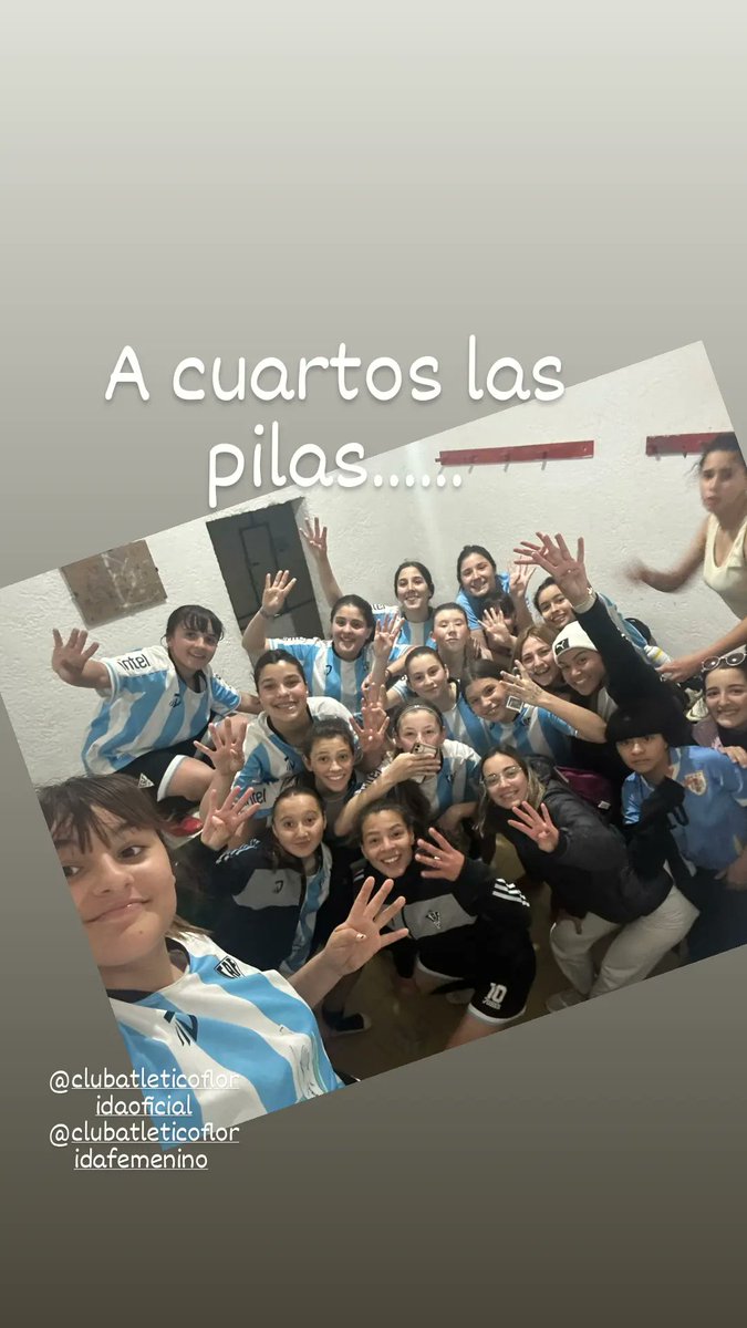 El trabajo constante ...con altos y bajos pero siempre ahí... felicitaciones gurisas. <a href="/AtleticoFlorida/">Club Atlético Florida Oficial ⭐️</a>