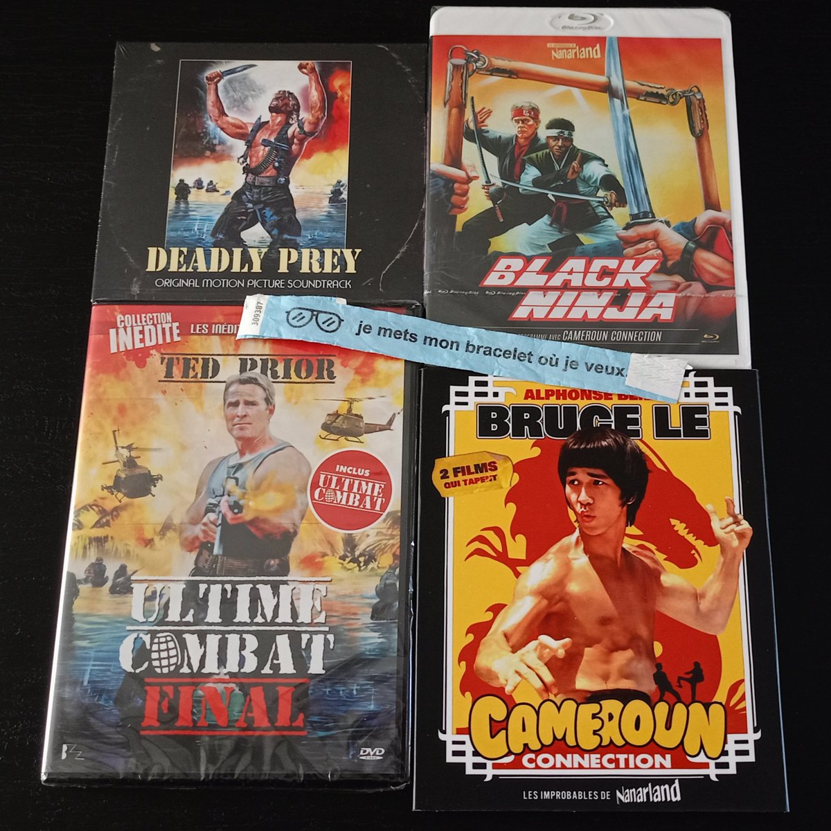 ausiouane's tweet photo. Petits souvenirs ramenés de la #NuitNanarland.
#DeadlyPrey #UltimeCombat #BlackNinja #CameroonConnection https://t.co/GFwJhSCkOt